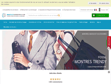 Tablet Screenshot of braceletsdemontres.com